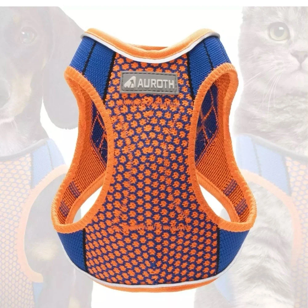 Auroth Dog Harness - Lite Series Step-in Dog Harness Cat Harness - Orange